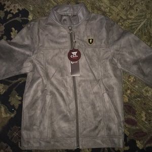 Armani Collezioni suede jacket